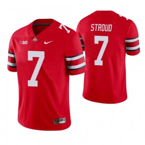 Nike Ohio State Buckeyes #7 C.J. Stroud Men Stitch Jersey - Scarlet