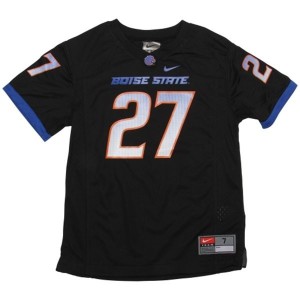 Boise State Broncos Jay Ajayi #27 Black Men Stitch Jersey Nike