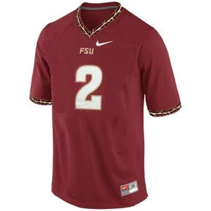 Nike Florida State Seminoles (FSU) #2 Deion Sanders Men Stitch Jersey - Red