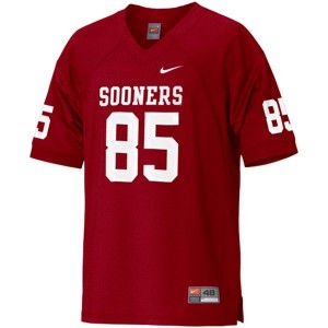 Nike Oklahoma Sooners #85 Ryan Broyles Men Stitch Jersey - Red