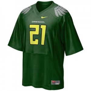 Oregon Ducks LaMichael James #21 Green Youth(Kids) Jersey Nike