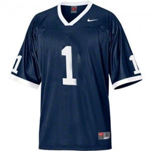 Penn State Nittany Lions Fan #1 Blue Men Stitch Jersey Nike