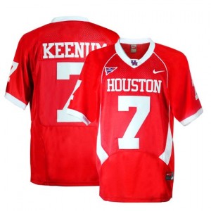 Nike Houston Cougars #7 Case Keenum Youth(Kids) Jersey - Red