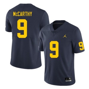 Brand Jordan Michigan Wolverines J.J. McCarthy #9 Navy Men Limited Jersey