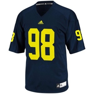 Michigan Wolverines Devin Gardner #98 Blue Youth(Kids) Jersey Adidas