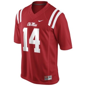 Nike Ole Miss Rebels #14 Bo Wallace Youth(Kids) Jersey - Red