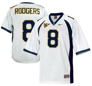 Youth(Kids) California Golden Bears #8 Aaron Rodgers White Nike Jersey