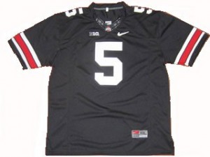 Ohio State Buckeyes Braxton Miller #5 Black Men Stitch Jersey Nike