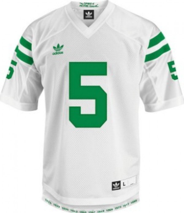 notre dame white jersey