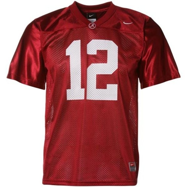 Nike Alabama Crimson Tide #12 Joe Namath Men Stitch Jersey - Red