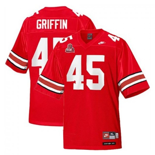 Archie Griffin Red Ohio State Buckeyes 