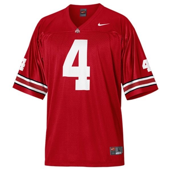 red ohio state jersey
